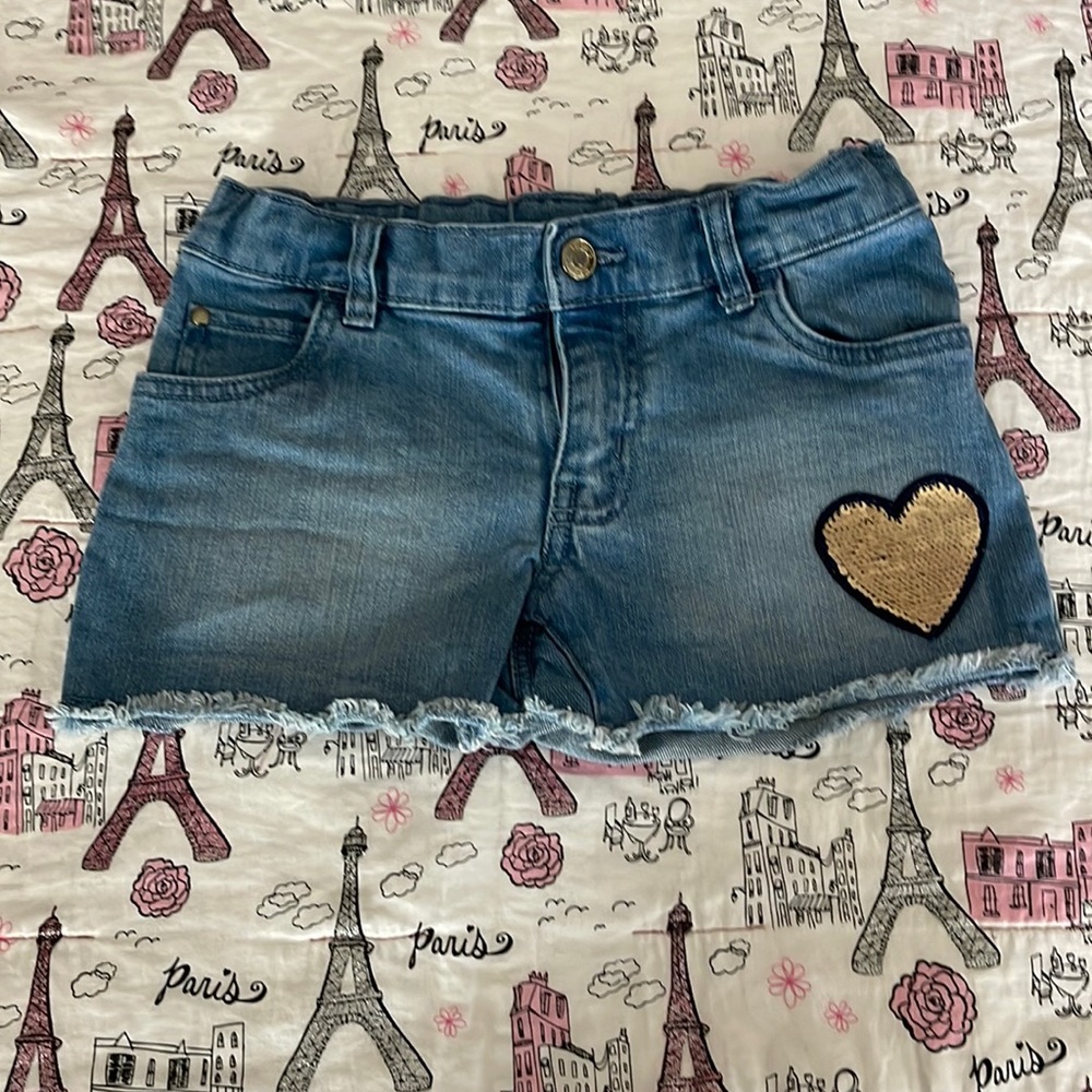 Carter’s Girls Heart Sequin Shorts